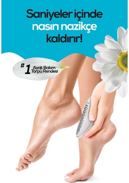 Karızma Bakımı i̇lk kullanımdan itibaren etkili Ped Egg Avuç Içi Ayak Bakım Törpü Rendesi