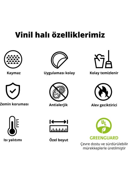 Twister Oyunu Vinil Halı modelleri
