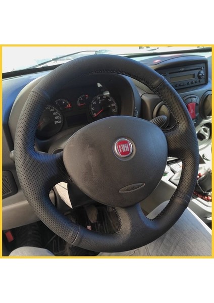 Fiat Doblo 2005-2010 Eski Kasa Araca Özel Direksiyon Kılıfı (Noktalı Düz) fırsatları
