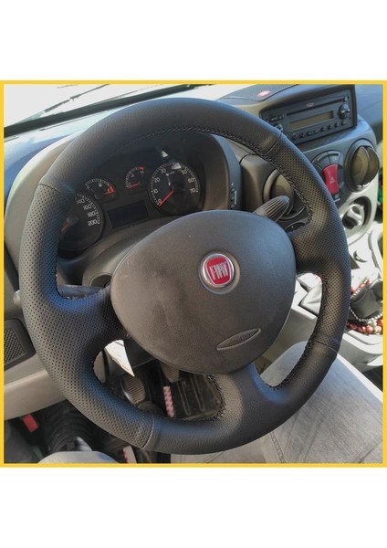 Fiat Doblo 2005-2010 Eski Kasa Araca Özel Direksiyon Kılıfı (Noktalı Düz) indirimleri