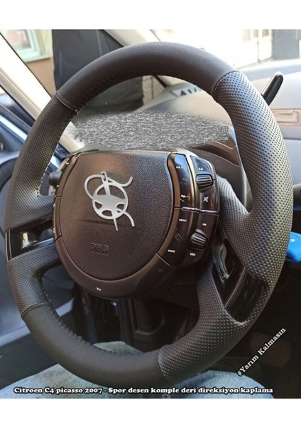 Citroen C4 Picasso 2007 Araca Özel Deri Direksiyon Kılıfı (Noktalı Düz) fiyatları