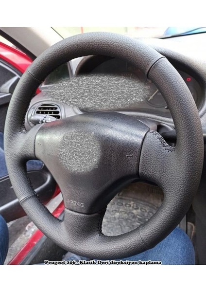 Peugeot 206 Araca Özel Direksiyon Kılıfı
