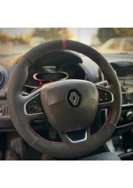 Renault Clio 4 Faz 2 Araca Özel Direksiyon Kılıfı (Aracınızın Direksiyonuyla Teyit Ediniz) fırsatları