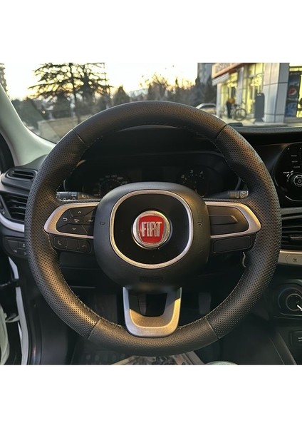 Fiat Egea 2015-2020 Araca Özel Direksiyon Kılıfı (Aracınızın Direksiyonuyla Teyit Ediniz)