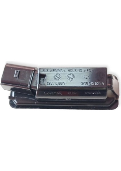 Vw Id3 2020-2024 Arka Plaka Aydınlatma Lambası LED 3G5943021A fırsatları