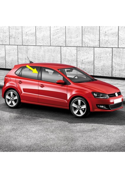 Vw Polo 2010-2014 Sağ Kapı Orta B Direği Kaplaması Siyah 6R4853290A