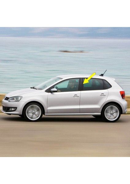 Vw Polo 2010-2014 Sol Kapı Orta B Direği Kaplaması Siyah 6R4853289A
