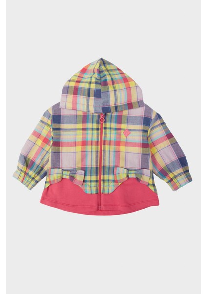 Kız Bebek Ekose Eşofman Üstü 23Fw0BG2410