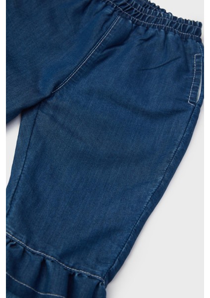 Kız Bebek Denim Eşofman Altı modelleri
