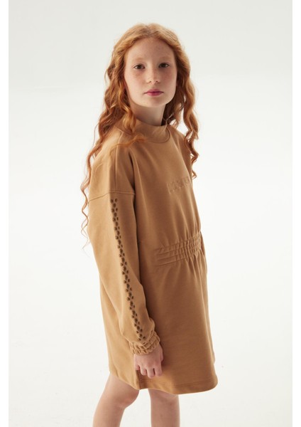 Kız Çocuk Açık Kahve Elbise fiyatları