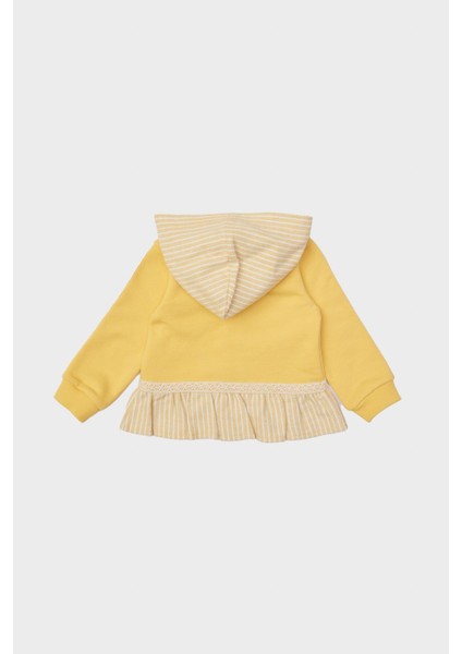 Kız Bebek Hardal Eşofman Üstü 23Fw1BG2416