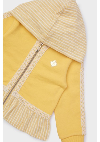 Kız Bebek Hardal Eşofman Üstü 23Fw1BG2416