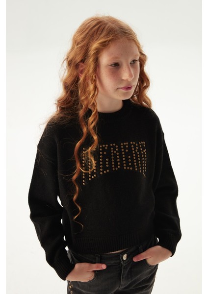 Kız Çocuk Siyah Kazak fiyatları