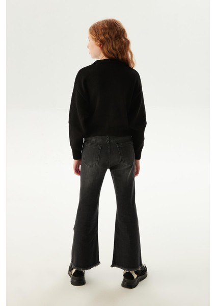 Kız Çocuk Siyah Kazak fırsatları