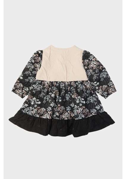 Kız Bebek Desenli Elbise 23FW0BG2904 fiyatları