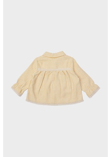 Kız Bebek Çizgili Gömlek 23FW1BG2614 fiyatları