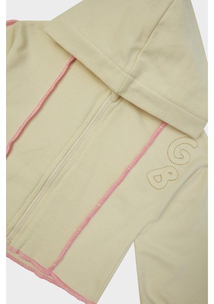 Kız Bebek Bej Eşofman Üstü 23PfwBG2405 modelleri