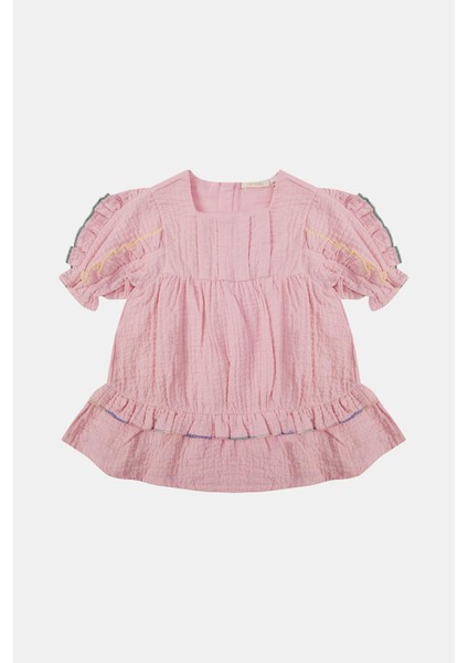 Kız Bebek Pembe Elbise 23SS0BG2906