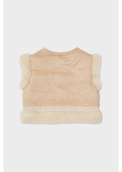 Kız Bebek Ekru Yelek 23FW1BG2730 fiyatları