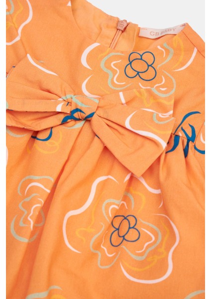 Kız Bebek Desenli Elbise 23PSSBG2901 modelleri