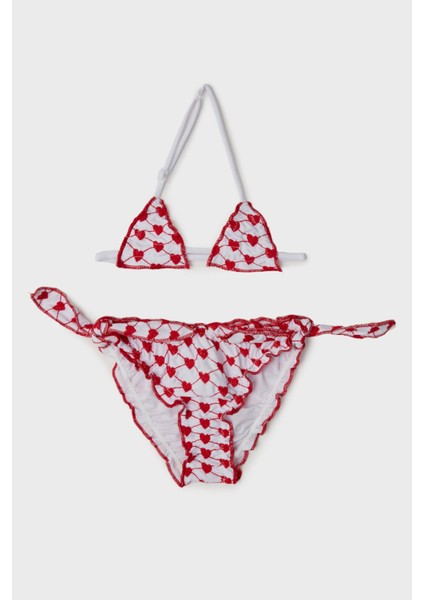 Kız Bebek Desenli Bikini 23SS0BG2062