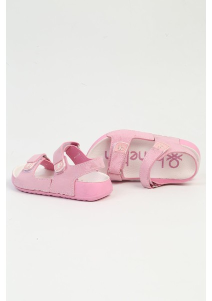 Benetton® | Pembe Kız Çocuk Sandalet BN-1237 fırsatları