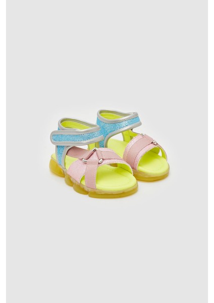 BG Baby Kız Bebek Pembe Sandalet 22SS0BG2044