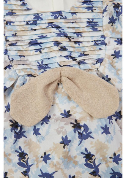 Kız Bebek Desenli Elbise 23SS0LT7901 modelleri