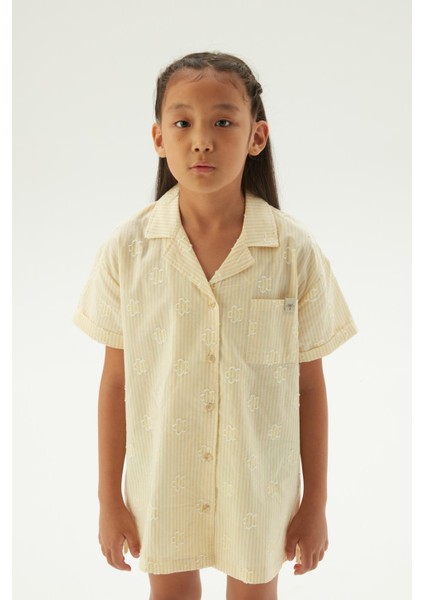 Bg Store Kız Çocuk Sarı Pijama Elbise fiyatları