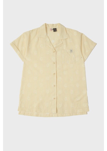 Bg Store Kız Çocuk Sarı Pijama Elbise indirimleri