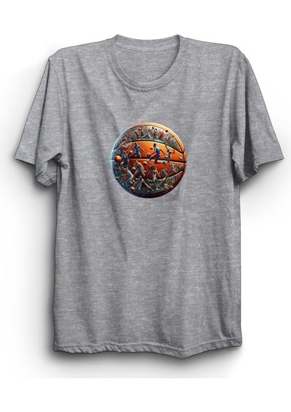 Basketbolcu, Basketbol Topu, Basketball, Spor Tişört