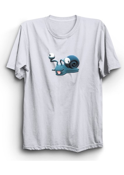 Şaşkın Mavi Salyangoz, Confused Blue Snail Tişört