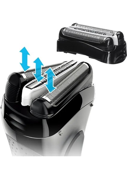 32S Tarzı Braun Razor 32B B 3 Serisi Yedek Tıraş Makinesi Parçası Kesici Erkekler Elektrikli Braun Kesici Kafa Braun Jilet (Yurt Dışından) fırsatları