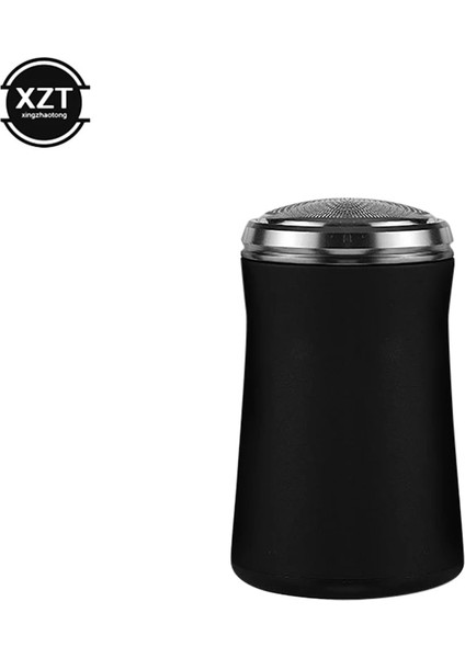 Siyah Stil Mini USB Elektrikli Tıraş Makinesi Elektrikli Tıraş Makinesi Yıkanabilir Şarj Edilebilir Tıraş Makinesi Erkekler Için Islak-Kuru Çift Kullanımlı Cep Boyutu Sakal Jilet (Yurt Dışından)