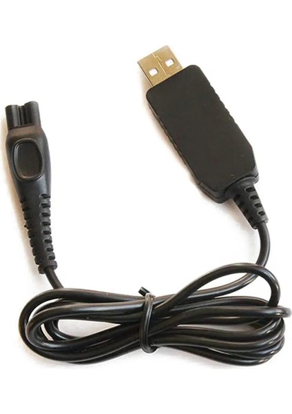 Siyah Stil Elektrikli Tıraş Makinesi USB Güç Şarj Cihazı Seyahat Taşınabilir 15 V 1 M Tıraş Makinesi USB Şarj Kablosu Philips HQ8505 (Yurt Dışından)