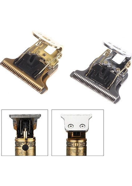 Gümüş Tarzı T-Şekilli Saç Kesme Bıçağı Standlı T9 Bıçak Düzeltici Yedek Kesme Kafası (Yurt Dışından) modelleri