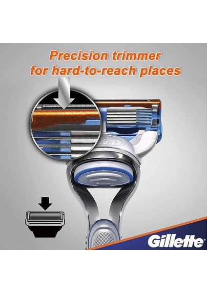 Gümüş Tarzı Güvenlik Düz Jilet Gillette Fusioaver Erkekler Için Standlı Tıraş Makinesi Kasetleri Jiletli Tıraş Seti Shavette (Yurt Dışından) indirimleri