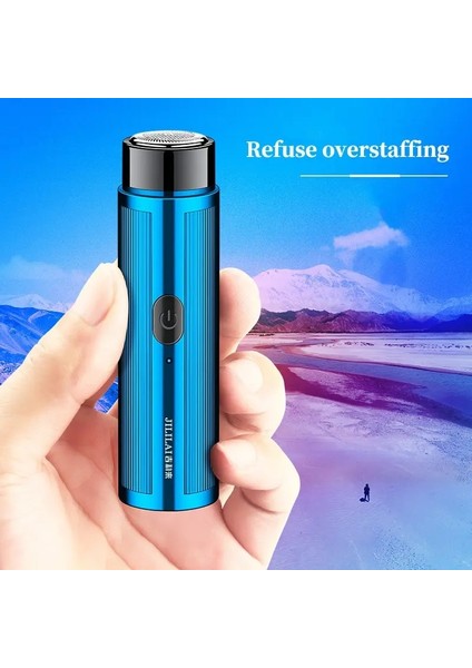 Siyah Stil Mini Elektrikli Tıraş Makinesi Erkekler Için Taşınabilir Elektrikli Jilet Sakal Bıçak USB Şarj Erkek Traş Makineleri Yüz Vücut Jilet Tıraş Makinesi (Yurt Dışından) fiyatları