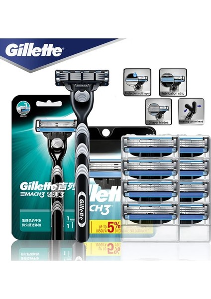 Siyah Stil Gillette Matraight Emniyetli Jilet Tıraş Makinesi Yüz Tıraş Makinesi Kasetleri Değiştirilebilir Bıçaklar Tıraş Sakal Shavette Erkekler Için (Yurt Dışından) modelleri