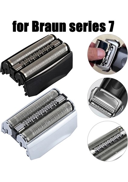70B Tarzı Braun Serieaver 70B 70S Için Yedek Elektrikli Tıraş Makinesi Başlıkları, Braun Serisi 7 Için Braun Jilet Için (Yurt Dışından) modelleri