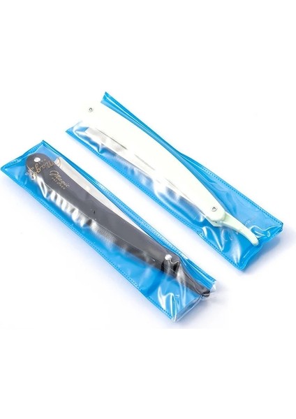 01-Siyah Tarzı -Renk Yeni Erkek Manuel Jilet Düz Kenar Paslanmaz Çelik Jilet Katlanır Tıraş Bıçağı (Yurt Dışından) fiyatları