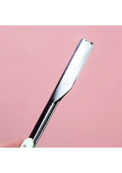 01-Siyah Tarzı Iki Renk Manuel Tıraş Makinesi Profesyonel Paslanmaz Çelik Keskin Salon Jilet Tutucu Katlanır Tıraş Bıçağı Tıraş Sakal Kesici (Yurt Dışından) modelleri