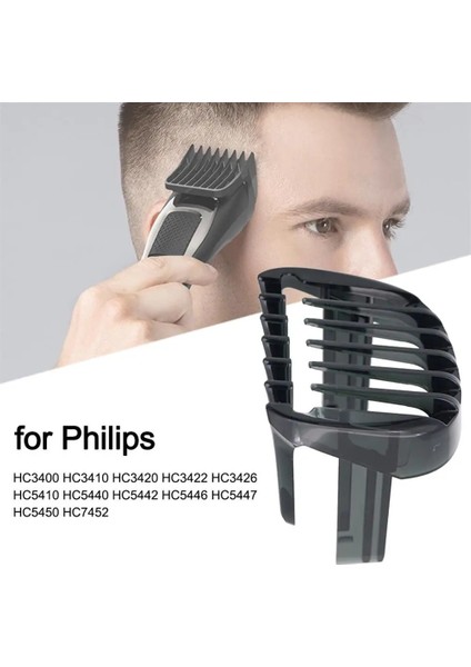 Siyah Stil Philips Saç Kesme Makinesi Için Düzeltici Kafa Limit Tarak Yedek Taraklar H H H H H H H HC5442 (Yurt Dışından) fiyatları