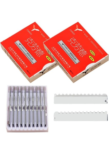 C0013A-01 Stili Adet Paslanmaz Çelik Saç Tg Jilet Bıçakları Profesyonel Saç Kesme Jilet Bıçakları Bulut Saç Kesim Satey Bladea (Yurt Dışından) fırsatları