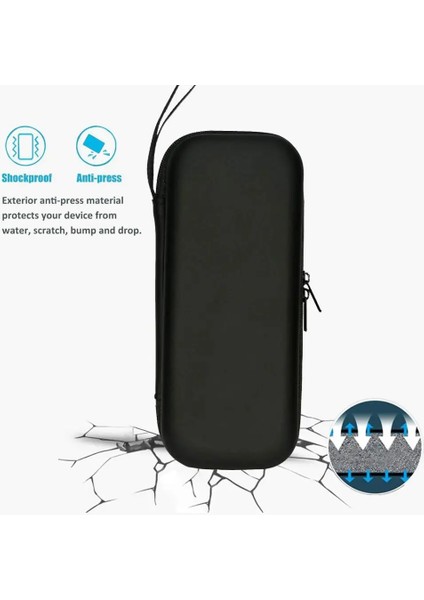 Siyah Stil Tıraş Makinesi Eva Kılıf Mikro Dokunmatik Yalnız ve Evrensel Oneblade Tıraş Makinesi Seyahat Tıraş Makinesi Çantası Tıraş Makinesi Çantası Tıraş Saklama Kutusu (Yurt Dışından) fırsatları