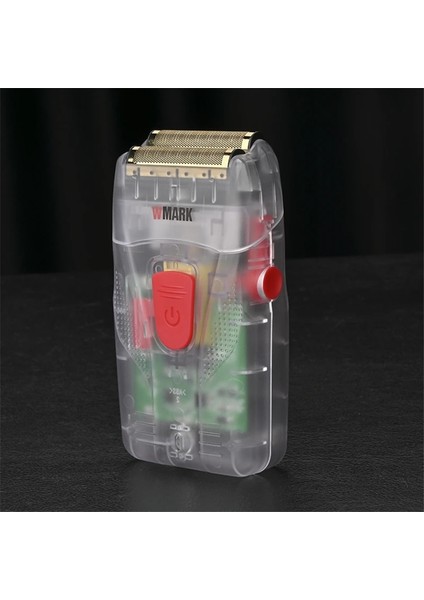 Siyah Stil Wmark NG-987T Elektrikli USB Şarj Edilebilir Saç Tıraş Makinesi Clipper 600 Mah Jiletli Bıçak Sakal Kafa Saç Tıraş Makinesi Kel Erkek Kafa Tıraş Makinesi (Yurt Dışından)