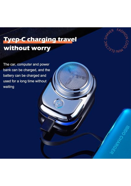 Altın Tarzı Erkekler Için Elektrikli Tıraş Makinesi, Mini Tıraş Protable Elektrikli Tıraş Makinesi USB Şarj Edilebilir Erkek Temizlik Ürünleri Tıraş Makinesi (Yurt Dışından)