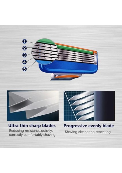 No.1 Stili 4 Bıçaklı Paslanmaz Çelik Tıraş Manuel Bıçak Erkek Tıraş Makinesi Yedek Bıçak Tıraş Makinesi Seti Cilt Bakımı Koruyucu Algılama Yüzgeci Araçları (Yurt Dışından) fiyatları
