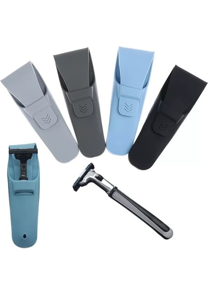 No.1 Stili Silikon Berber Jileti Kapağı Taşınabilir Tıraş Makinesi Koruyucu Kılıf Su Geçirmez Sakal Kesme Makinesi Tıraş Makinesi Saklama Çantası Tıraş Makinesi Sahipleri (Yurt Dışından) fiyatları