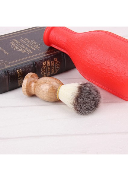 No.2 Tarzı Porsuk Saç Erkek Tıraş Fırçası Berber Salonu Erkekler Yüz Sakal Temizleme Aletleri Tıraş Aracı Jilet Fırçası Adam Için (Yurt Dışından)